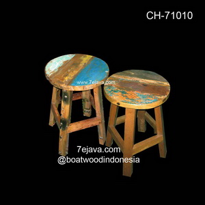 boatwood stool